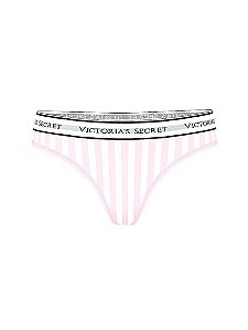 Calcinha Rosa Clássica Fio Victoria’s Secret