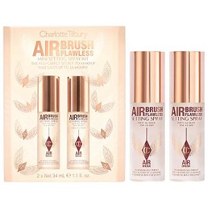 Charlotte Tilbury Mini Airbrush Flawless Setting Spray Duo Gift Set