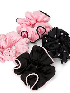 Kit com 4 Elásticos de Cabelo Victoria’s Secret