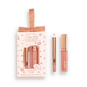 Charlotte Tilburry Pillow Talk Mini Glossy Lip Duo - Pillow Talk Fair