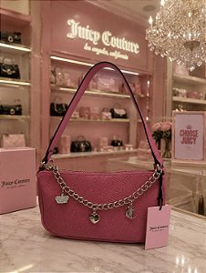 Bolsa de Ombro Rosa Pink Juicy Couture