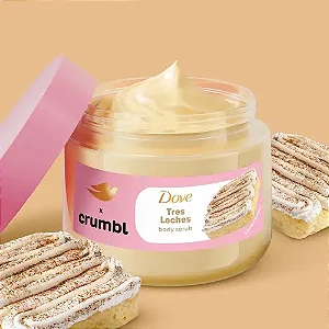 Dove Crumbl Três Leches Esfoliante Corporal #progressiva