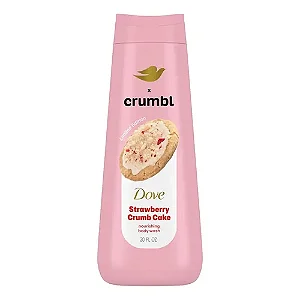Dove Crumbl Strawberry Crumb Cake Sabonete Liquido 592ml
