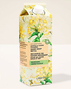 Refil Espuma De Mãos Backyard Honeysuckle Bath & Body Works 956ml