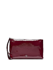 Necessaire Bordo em Couro Sintético Victoria’s Secret