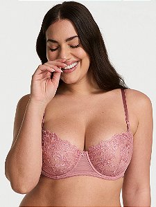 Sutiã De Renda Rose Victoria’s Secret Tam36D