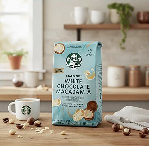 Café em Pó Starbucks White Chocolate Macadamia 311gr