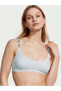Sutia de Renda Sem Bojo Azul Bebe Victoria´s Secret