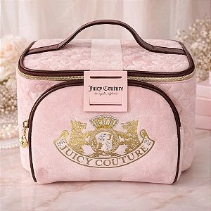 Necessaire Juicy Couture 2 peças Rosa