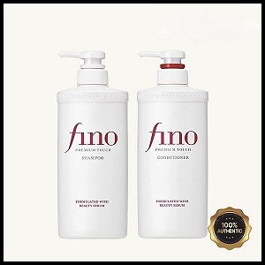 Kit Shampoo + Condicionador Fino Premium Touch 550ml