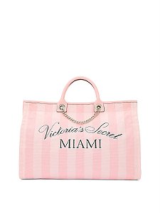 Bolsa Tote Em Corrente Miami Victoria´s Secret