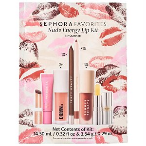 Sephora Favorites Nude Energy Lip Kit Makeup Set