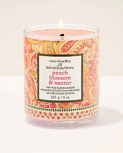 Vela Aromática 1 Pavio Peach Blossom & Néctar Bath & Body Works