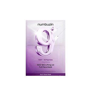 Numbuzin Nad+  + 50 peptides Bio Lifting-sil Full Face Mask  (Top) 20ml (Bottom) 28ml