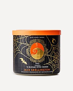 Vela Aromática 3 Pavios Jack Skellington Bath & Body Works #nightmare