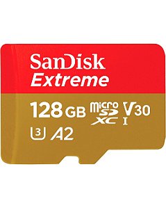 Mem Micro SD 128GB Sandisk Extreme 190-90MB/S U3 4K (SDSQXAA-128G-GN6AA)