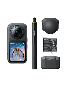 Câmera de Ação Insta360 X6 8K Essencial Bundle