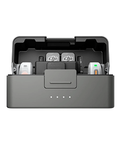 Microfone DJI Mic Mini 2S (2 TX + 1 RX +Charging Case)