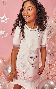 Vestido Cat White Lovers