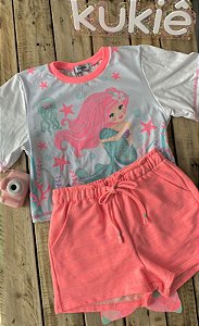 Conjunto Sereia 3D confy