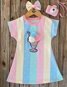 Vestido Ice Candy poá lovers