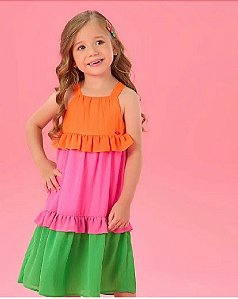 Vestido três marias summer super Midi