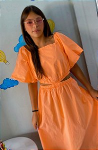 Vestido Divo Orange Lilimoon