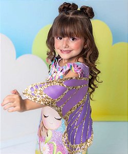 Vestido Borboleta Rose 3D Luxo