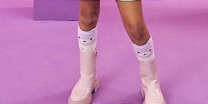 Meia 3/4 Candy Lovers