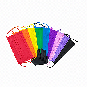 😷 Máscaras de Proteção Colorida