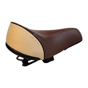 Selim com Molas Beach Marrom e Bege Elleven