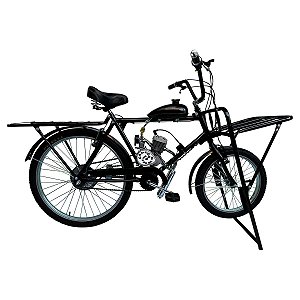 Bicicleta Motorizada Cargueira Tipo 80cc 2 Tempos para Entregas
