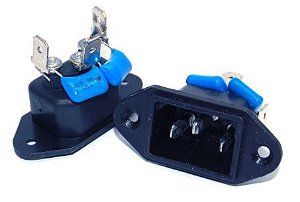 Conector FCL com capacitor soldado Autoclave Cristófoli 04 / 12 / 21 e 54 Litros