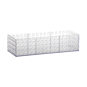 Organizador Empilhável 32 cm x 11,5 cm x 8 cm Quadratta