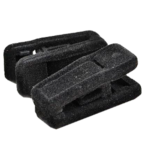 Presilha de veludo para cabide - Preto