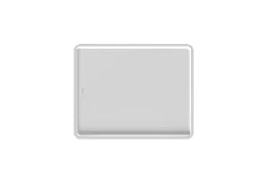 TAMPA CESTO FLOW 34 X 27 X 1,3 BRANCO