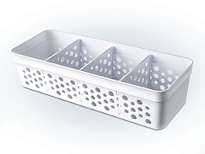 CESTO C 3 DIV P BRANCO