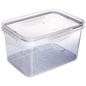 Pote para Frutas e Verduras 04 L c/ Cesto p/ drenagem