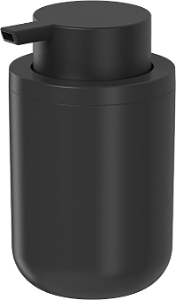 PORTA SABONETE LIQUIDO BOLD PRETO FECHADO