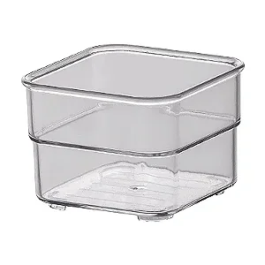 MODULAR ORGANIZADOR DIAMOND 7,5 X 7,5 X 5,2 CM CRISTAL