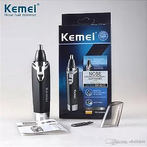 Máquina Aparador De Pêlos  Nariz Nasal Kemei Portátil   KM-6512