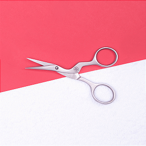 Tesoura Para Sobrancelhas BC-701 Make Up Mundial