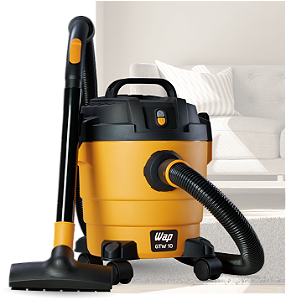 Aspirador de Água e Pó Wap GTW10 1400W – Amarelo e Preto