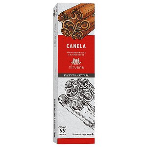 Incenso Nirvana Natural - Canela - 9 Varetas