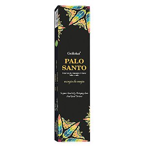 Incenso Goloka - Linha Black - Palo Santo 15g