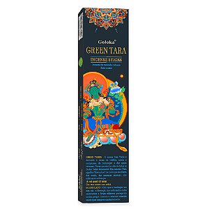 Incenso Goloka - Linha Black - Green Tara 15g