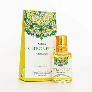 Óleo  Perfumado Indiano  Goloka - Citronela 10ml