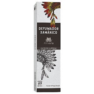 Incenso Nirvana Natural - Defumador Xamânico - 9 Varetas