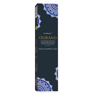 Incenso Indiano de Massala - Linha Goloka Black - Olibano - 15G