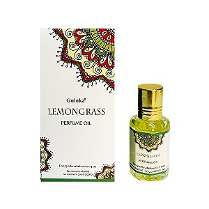 Óleo Perfumado Indiano Goloka - Lemon Grass 10ml